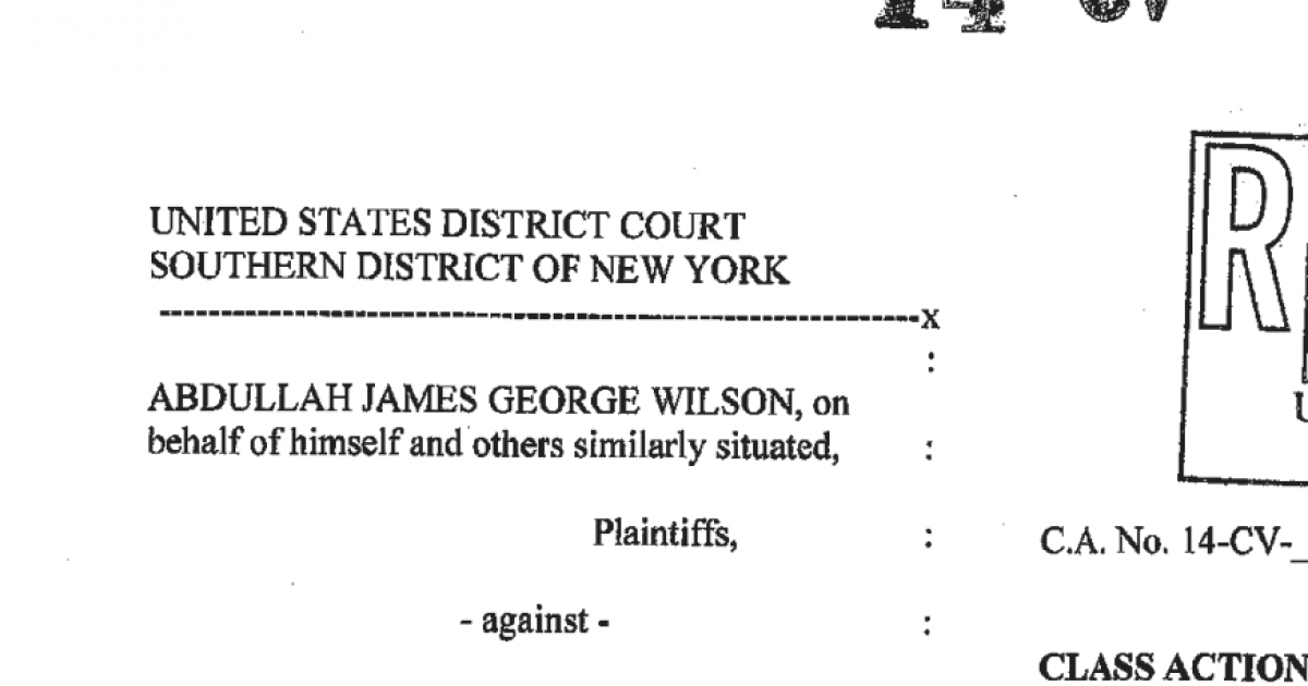 Legal Action Center Wilson v. CoreLogic SafeRent, LLC
